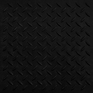 Black5/8" Diamond Plate Evolution Rubber Tiles