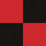 Black and Red Smooth Flex Tiles