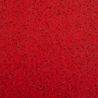 Candy Red3/8" Versa-Lock Rubber Tiles - Designer Series