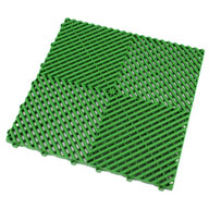 Turf Green Swisstrax Ribtrax Tiles