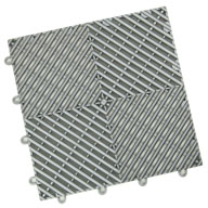 GunmetalVented Grid-Loc Tiles™