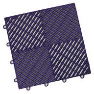 Imperial Purple Vented Grid-Loc Tiles™