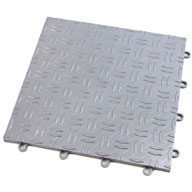 Gunmetal Diamond Grid-Loc Tiles™