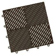 Choco BrownVented Grid-Loc Tiles™