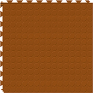 Terracotta 6.5mm Coin Flex Tiles - Designer Series